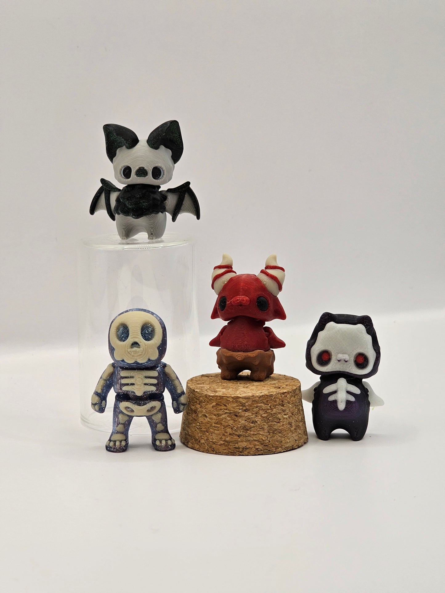 Skelly Pixie Mini 3D Printed Articulating Figurine