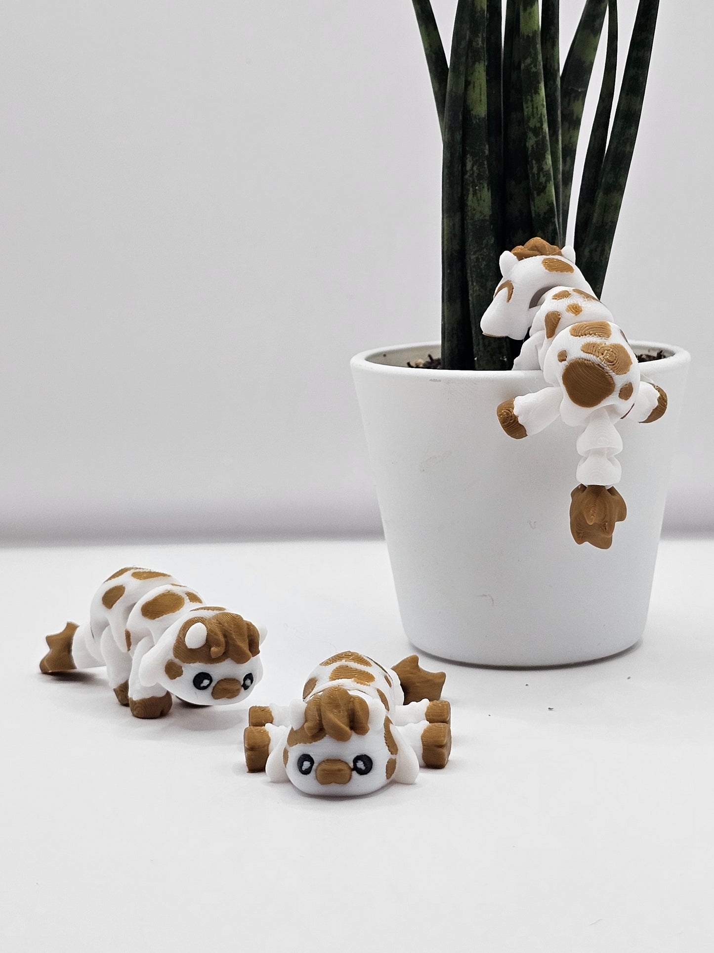 Highland Cow 3D Printed Articulating Figurines