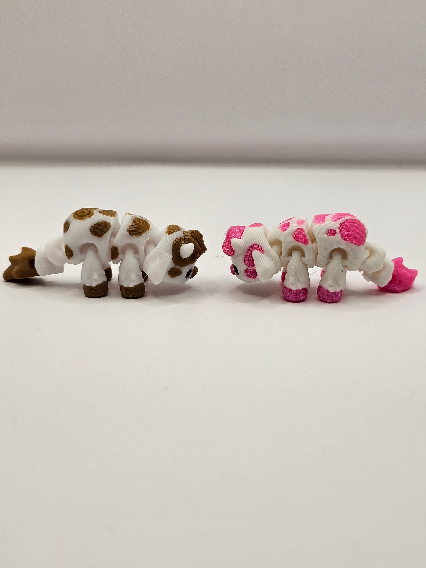 Highland Cow 3D Printed Articulating Figurines