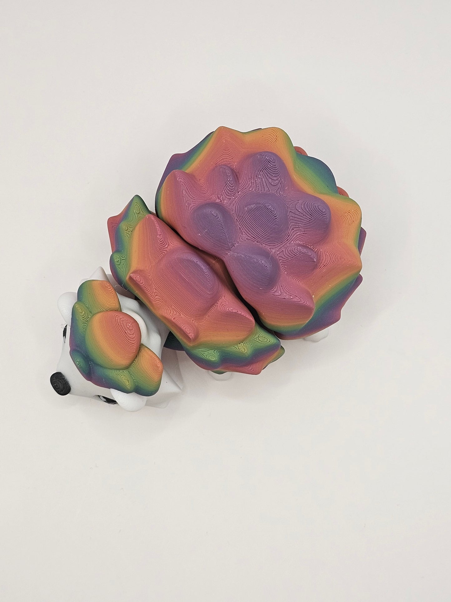 Hedgehog 3D Printed Articulating Figurine
