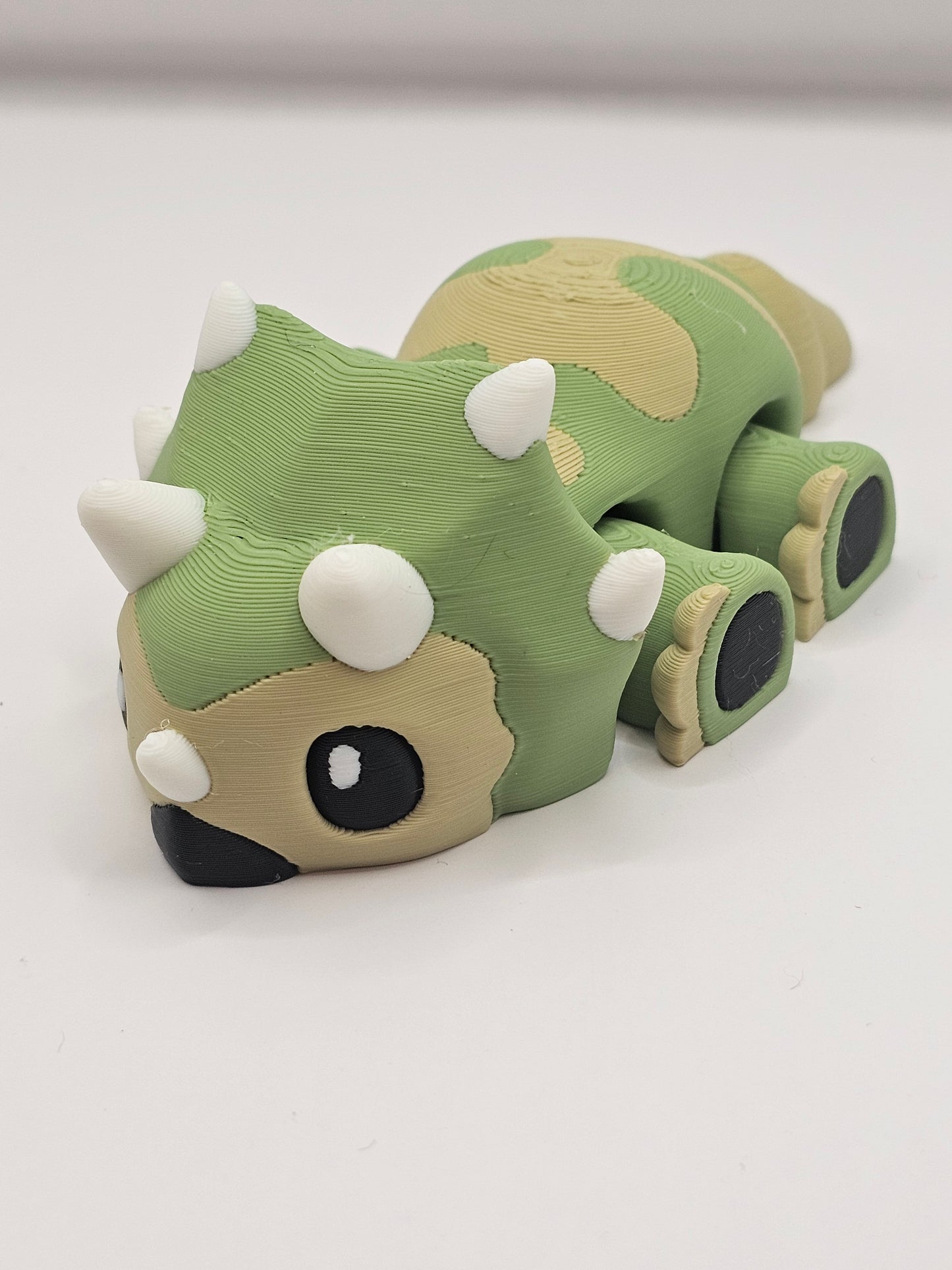 Triceratops 3D Printed Articulating Figurine