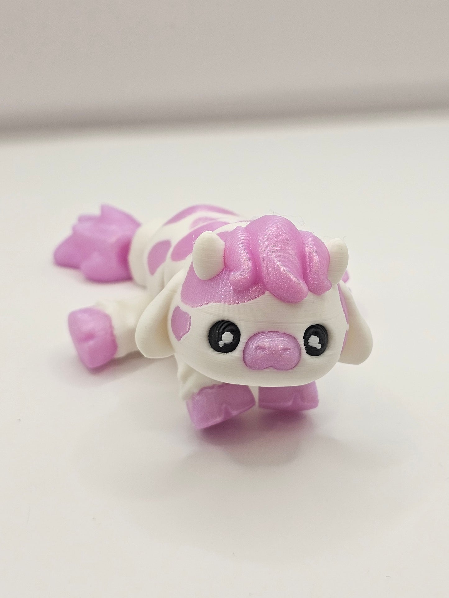 Highland Cow 3D Printed Articulating Figurines