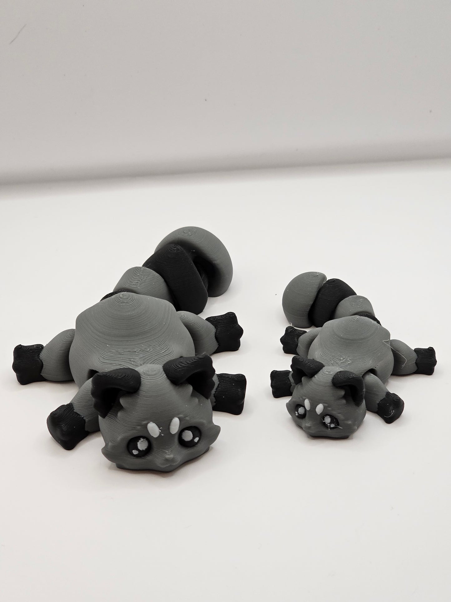 Raccoon 3D Printed Articulating Figurine