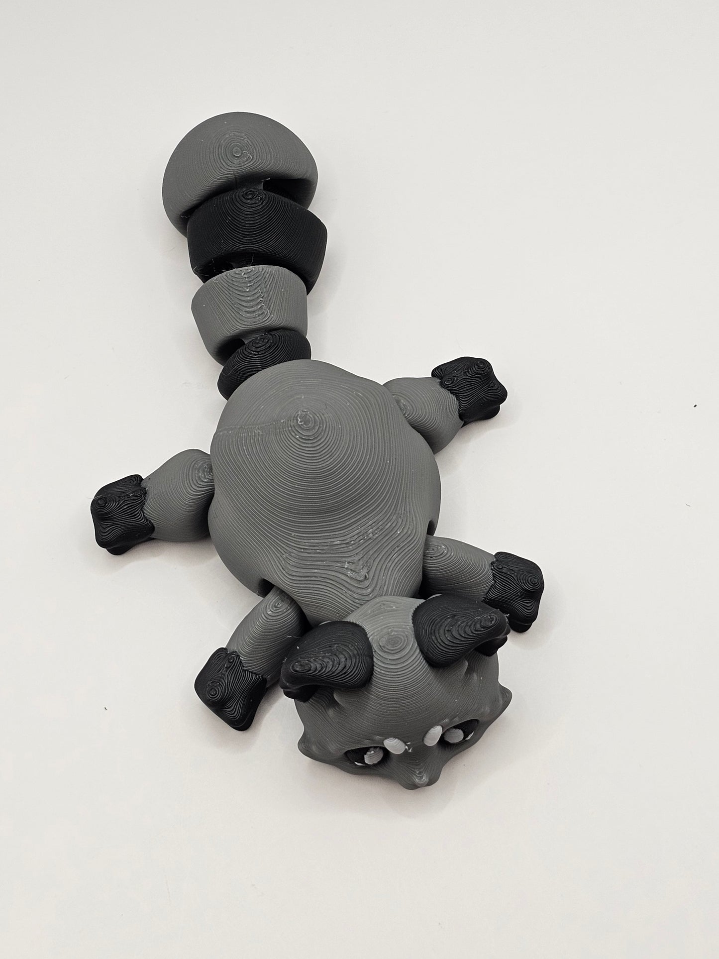 Raccoon 3D Printed Articulating Figurine