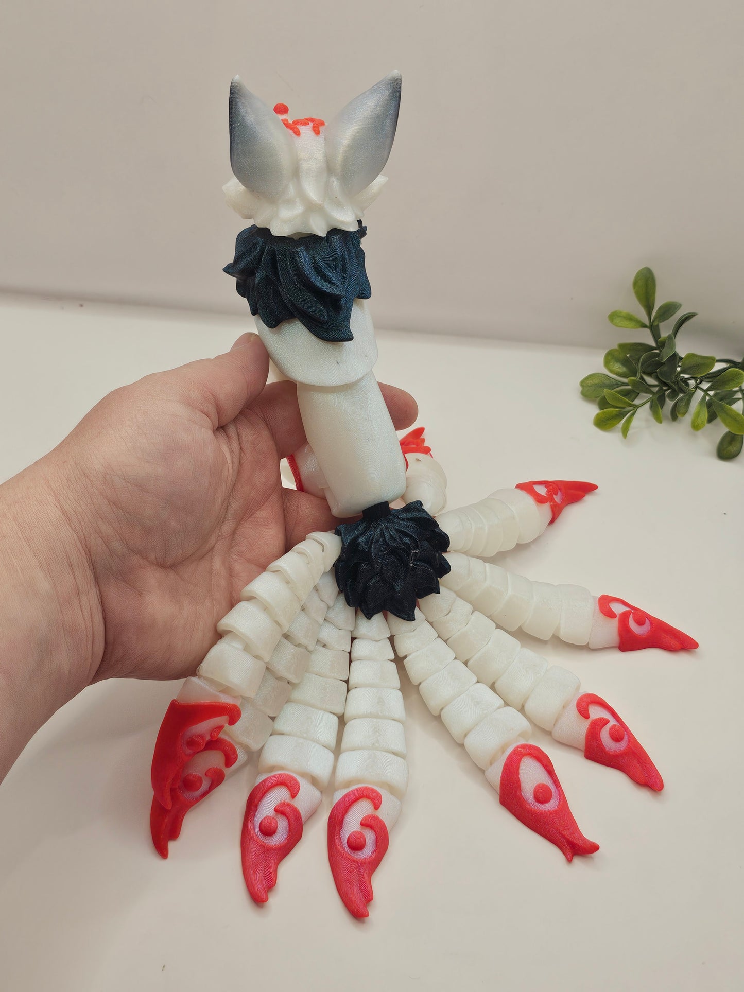 Kitsune Nine Tail Fox- Japanese Folklore- Twisty Prints