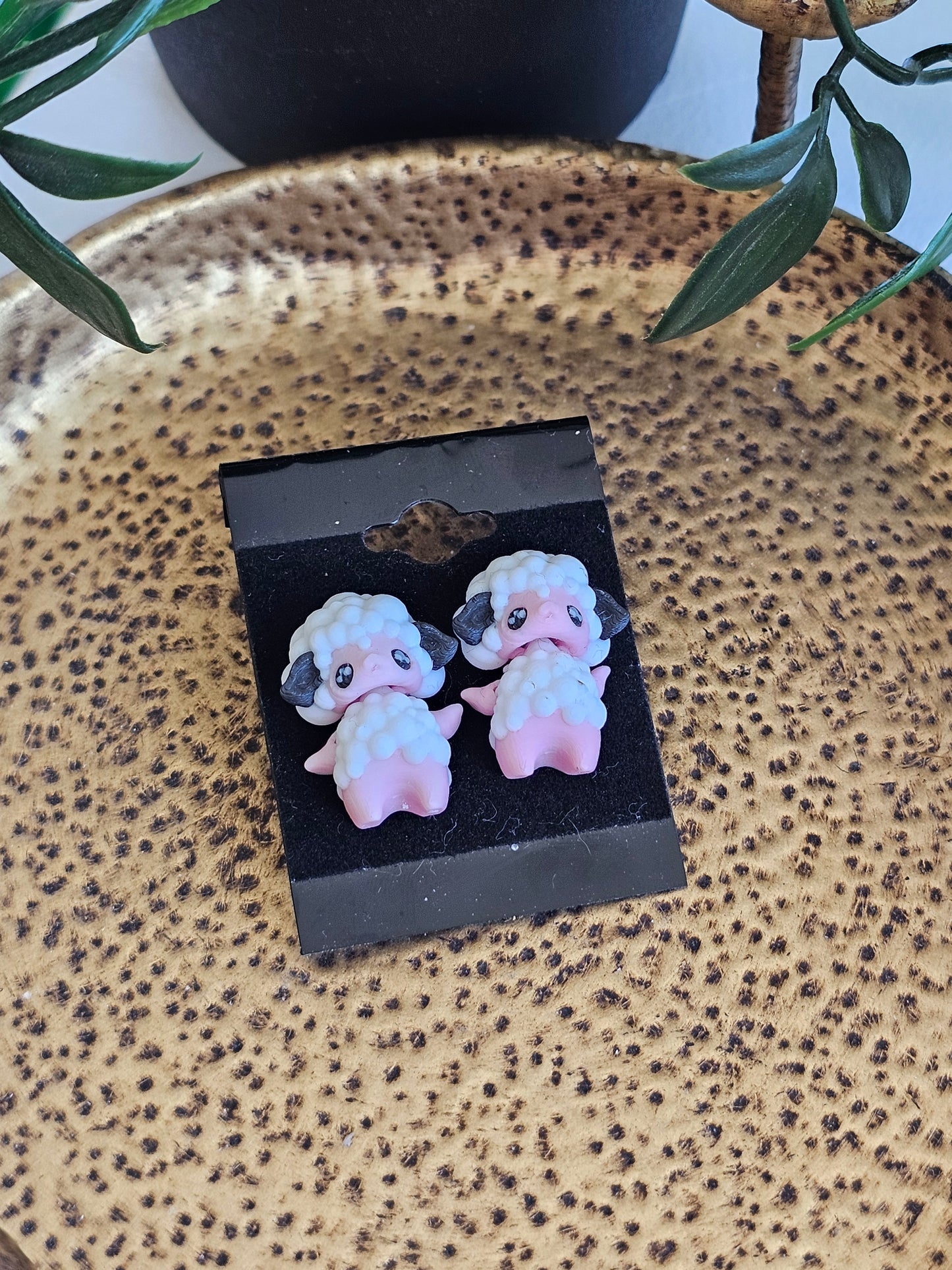 Micro 3D Printed Earrings Pixies-Spiders-Bats