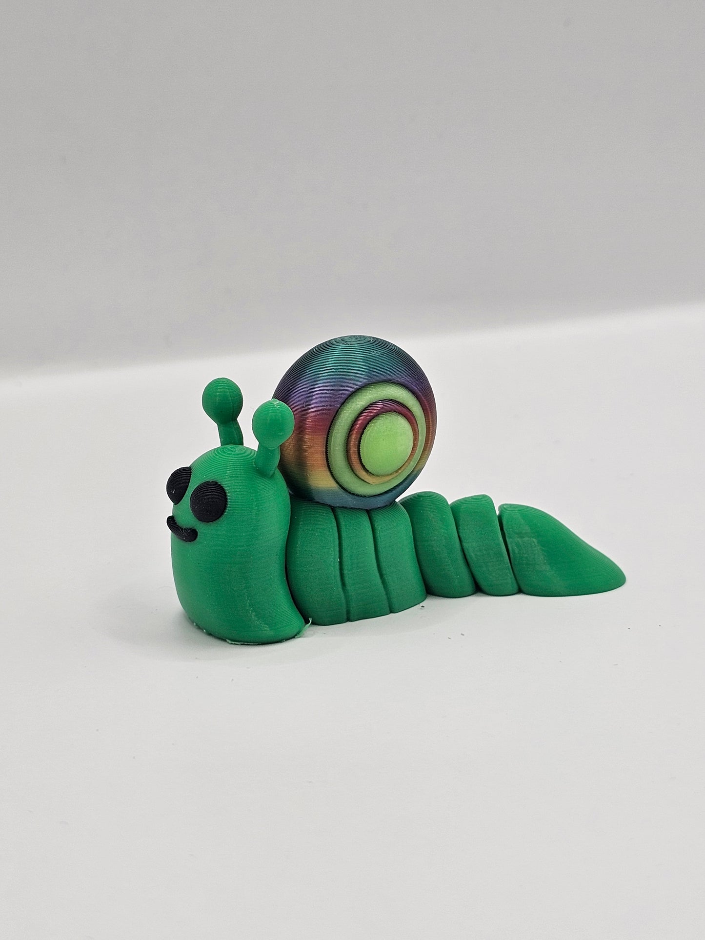 Bob the Snail 3D Printed Articulated Figurine