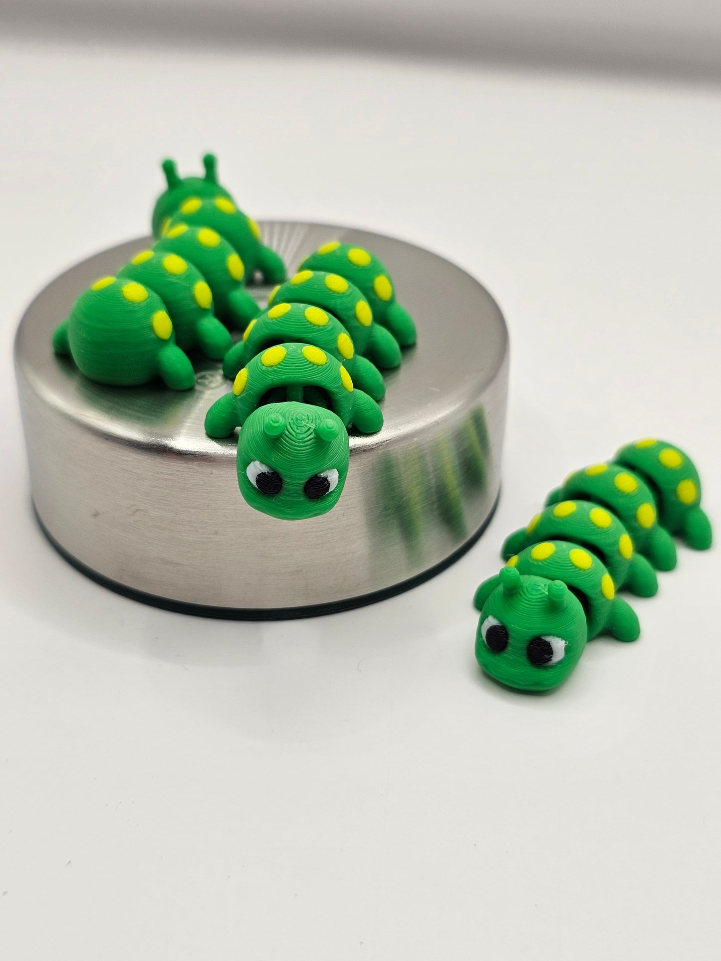 Caterpillar Mini 3D printed Articulating figurine