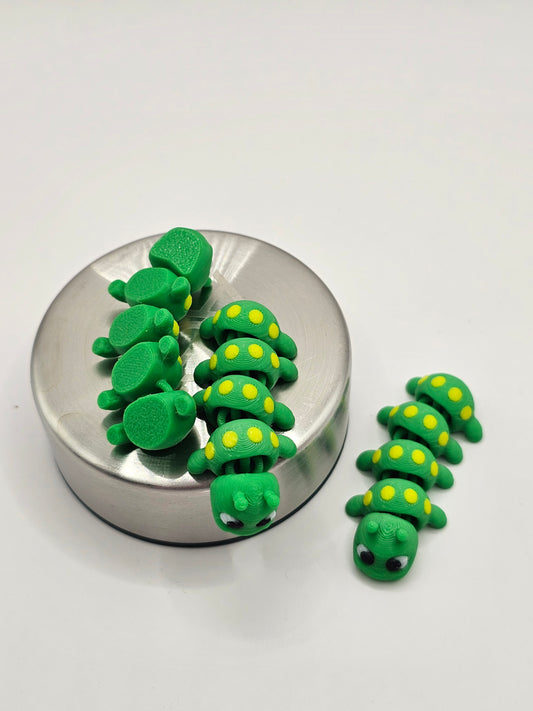 Caterpillar Mini 3D printed Articulating figurine