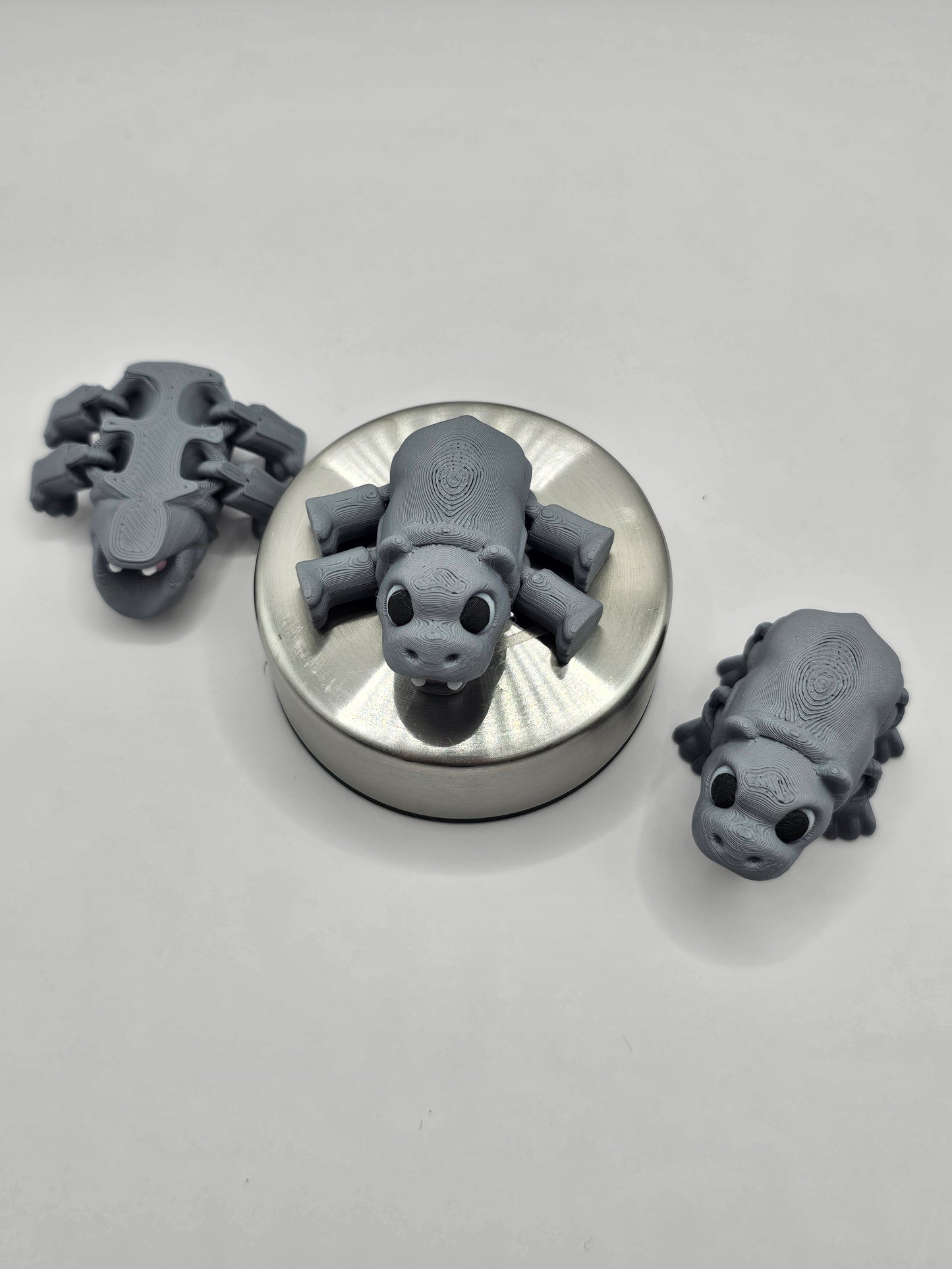 Pocket Mini 3D Printed Animal Figurines Articulating