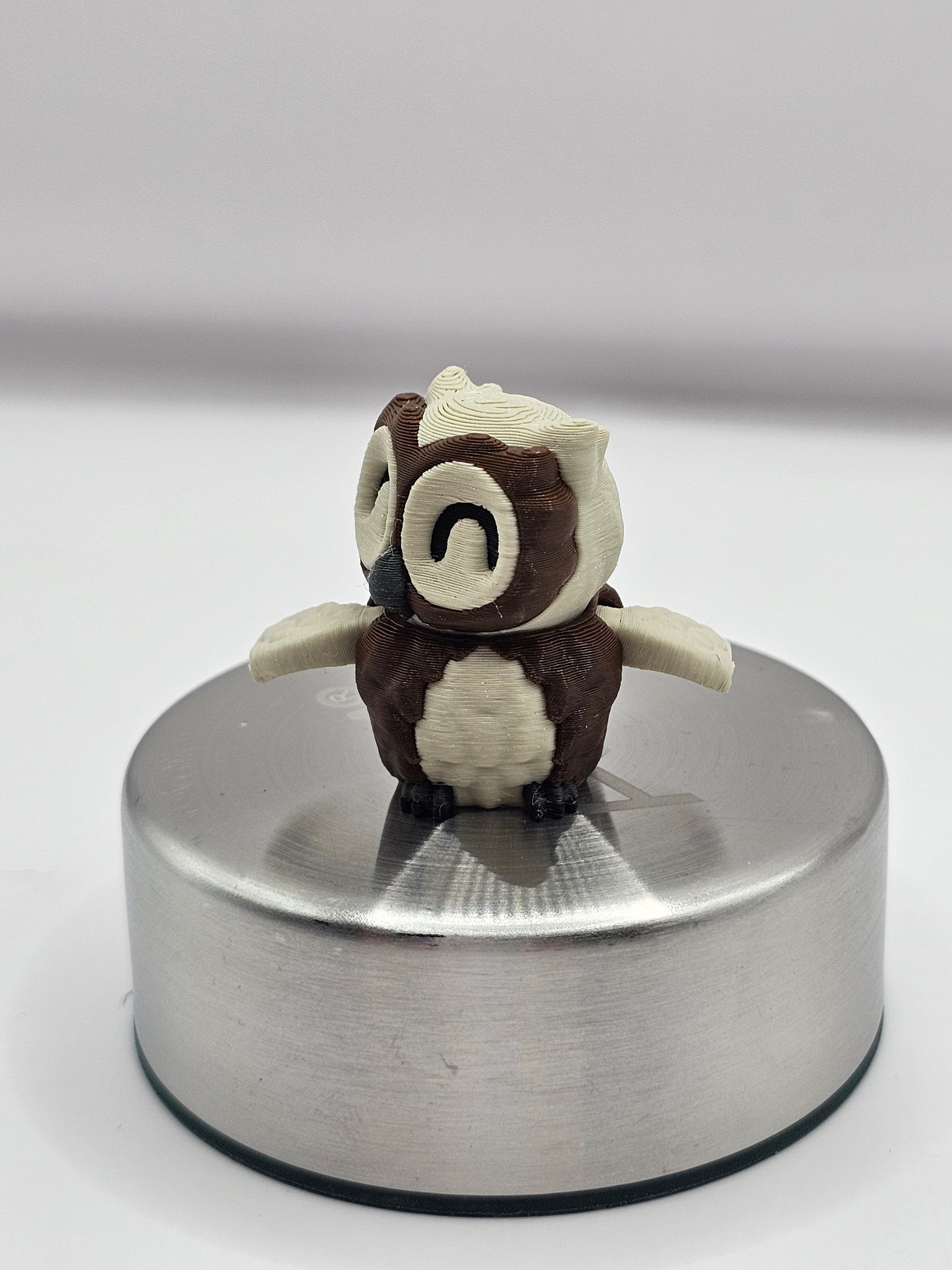 Owl Mini 3D Printed Articulating Figurine