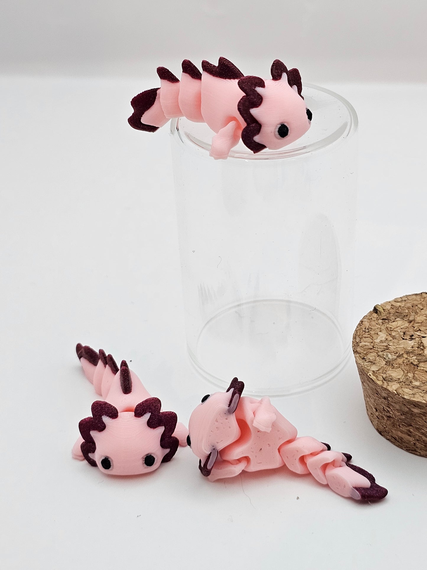 Pocket Mini 3D Printed Animal Figurines Articulating