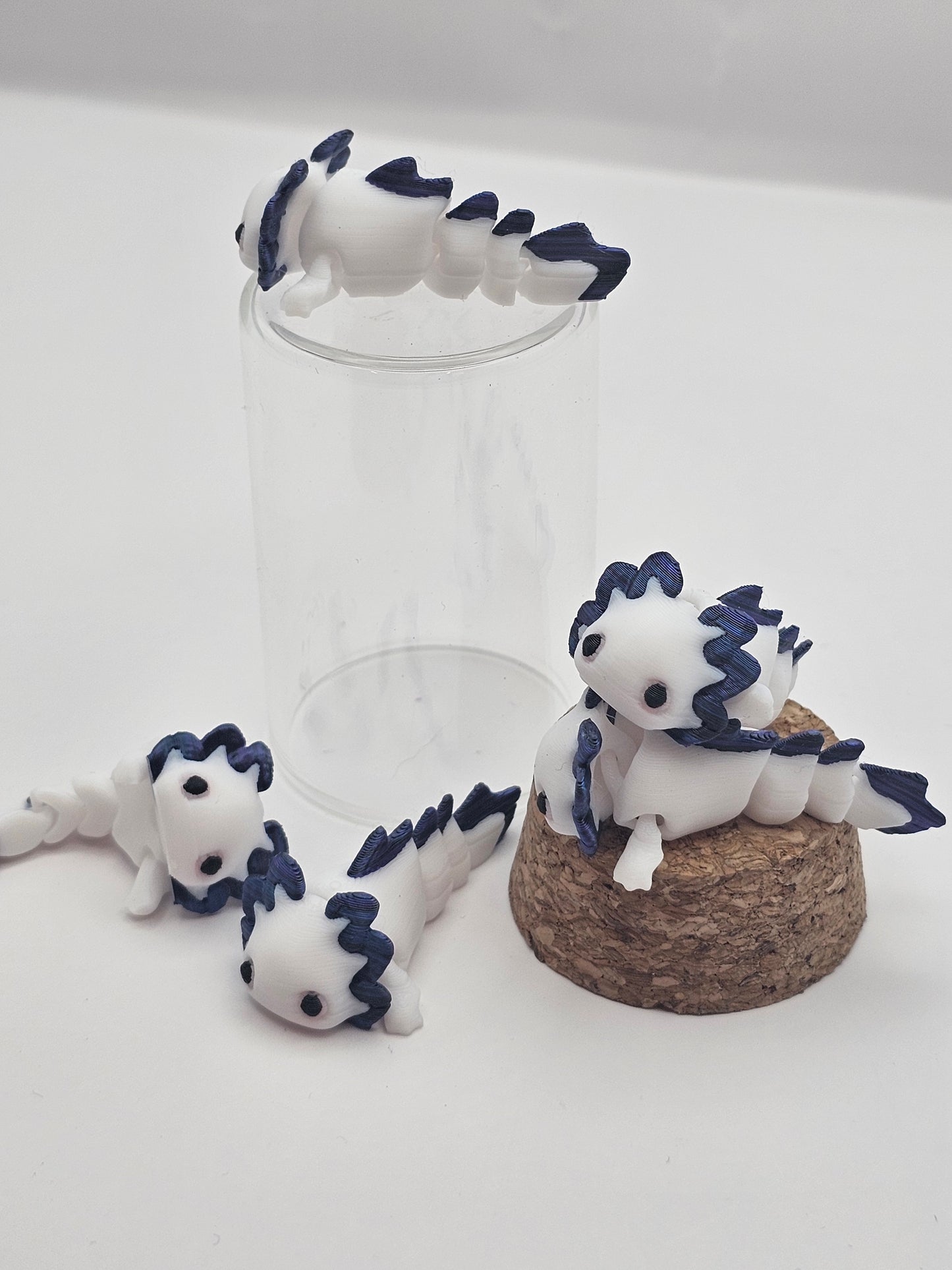 Pocket Mini 3D Printed Animal Figurines Articulating