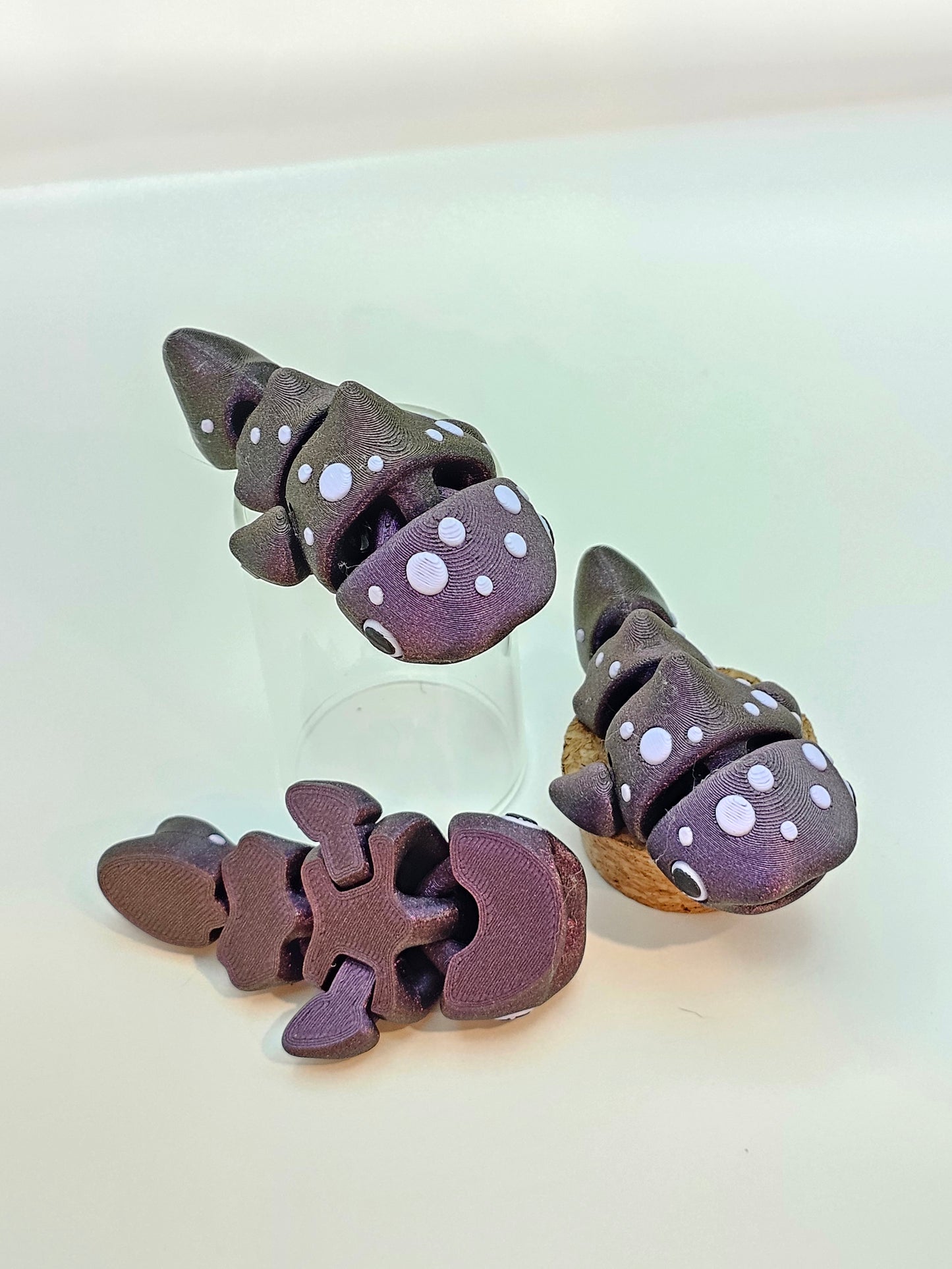 Whale Shark 3D printed Articulated Figurine