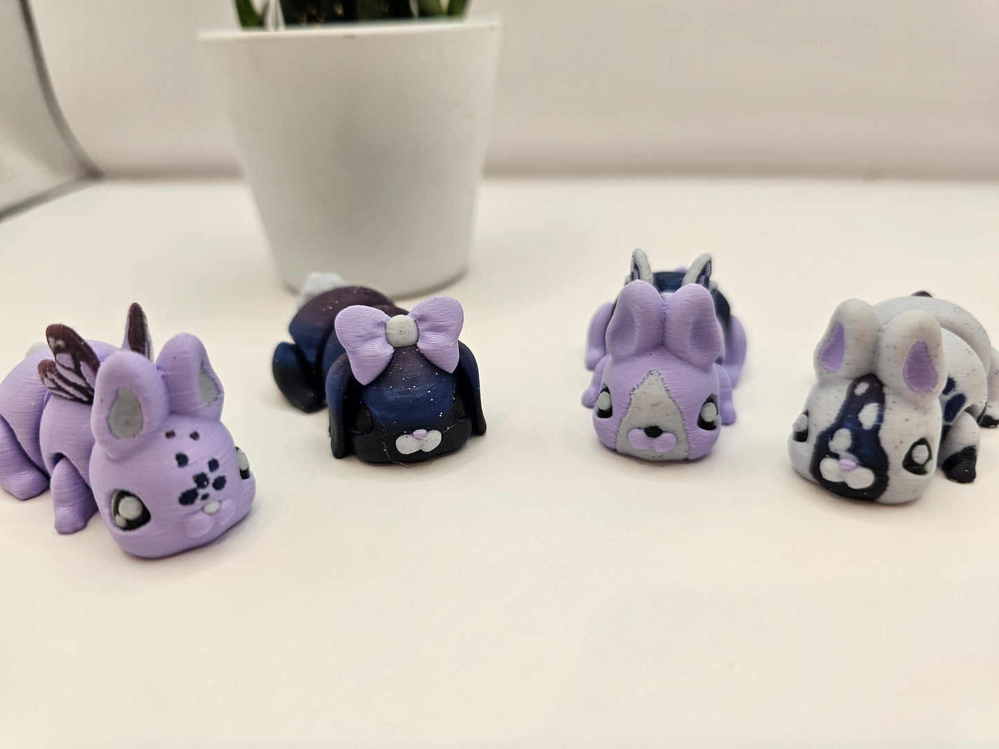 Pocket Mini 3D Printed Animal Figurines Articulating