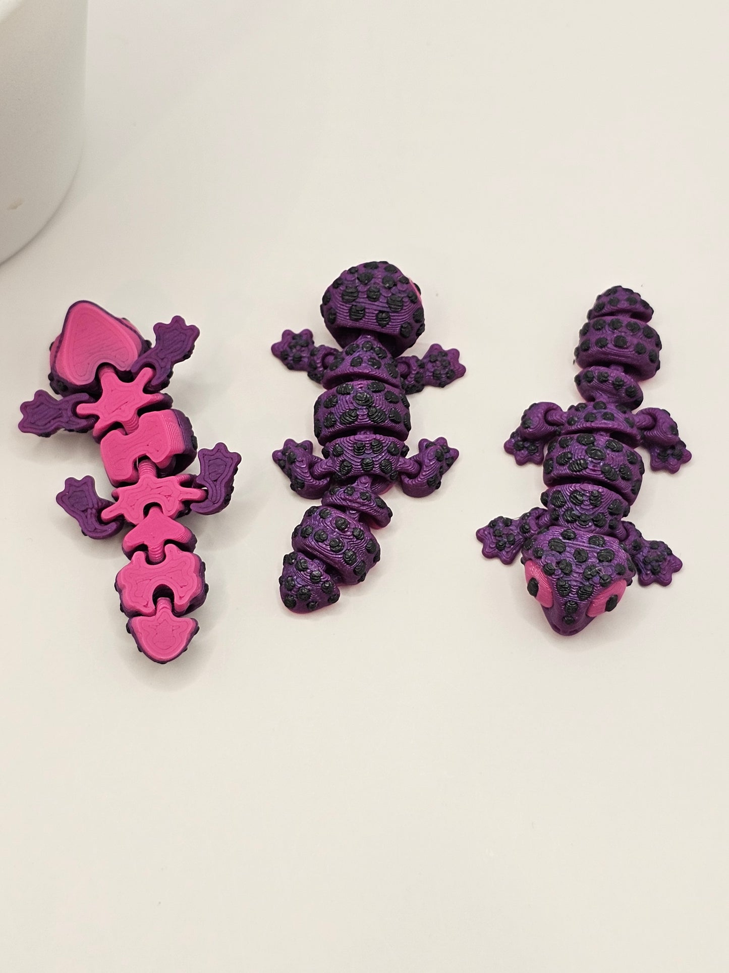 Pocket Mini 3D Printed Animal Figurines Articulating