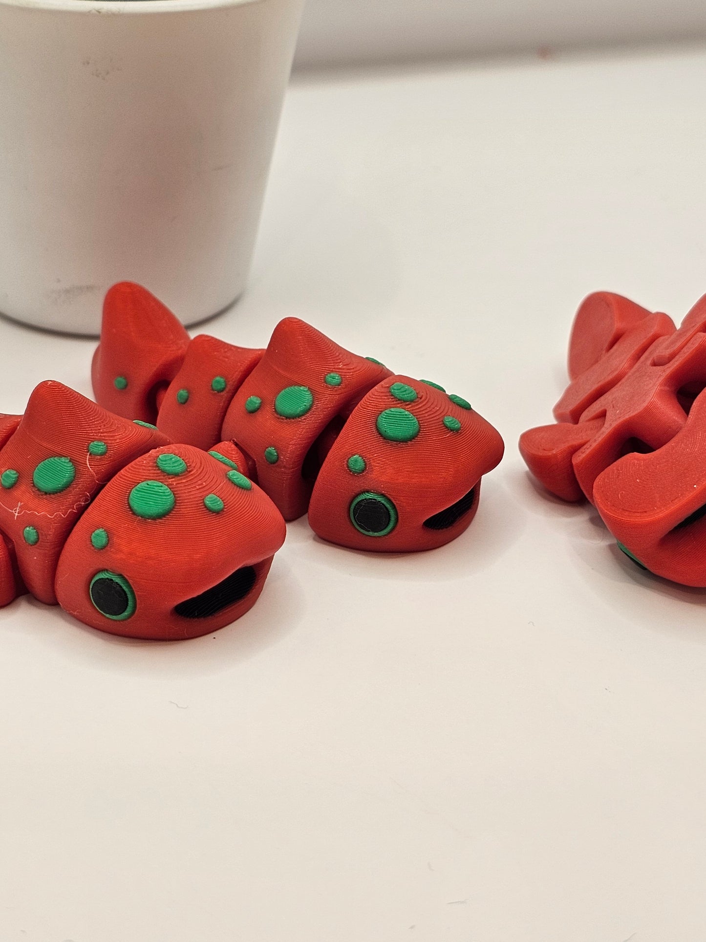 Whale Shark 3D printed Articulated Figurine