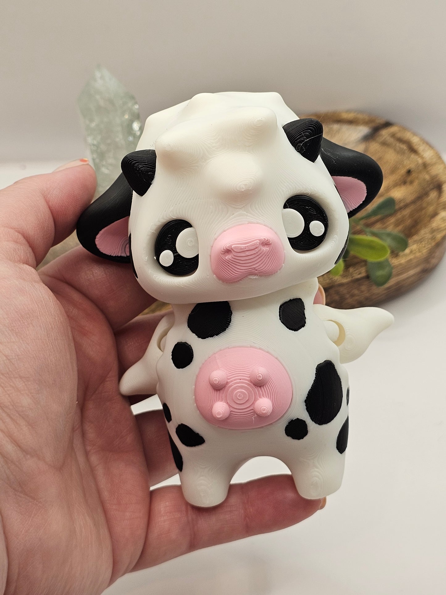 Highland Cow 3D Printed Articulating Figurines