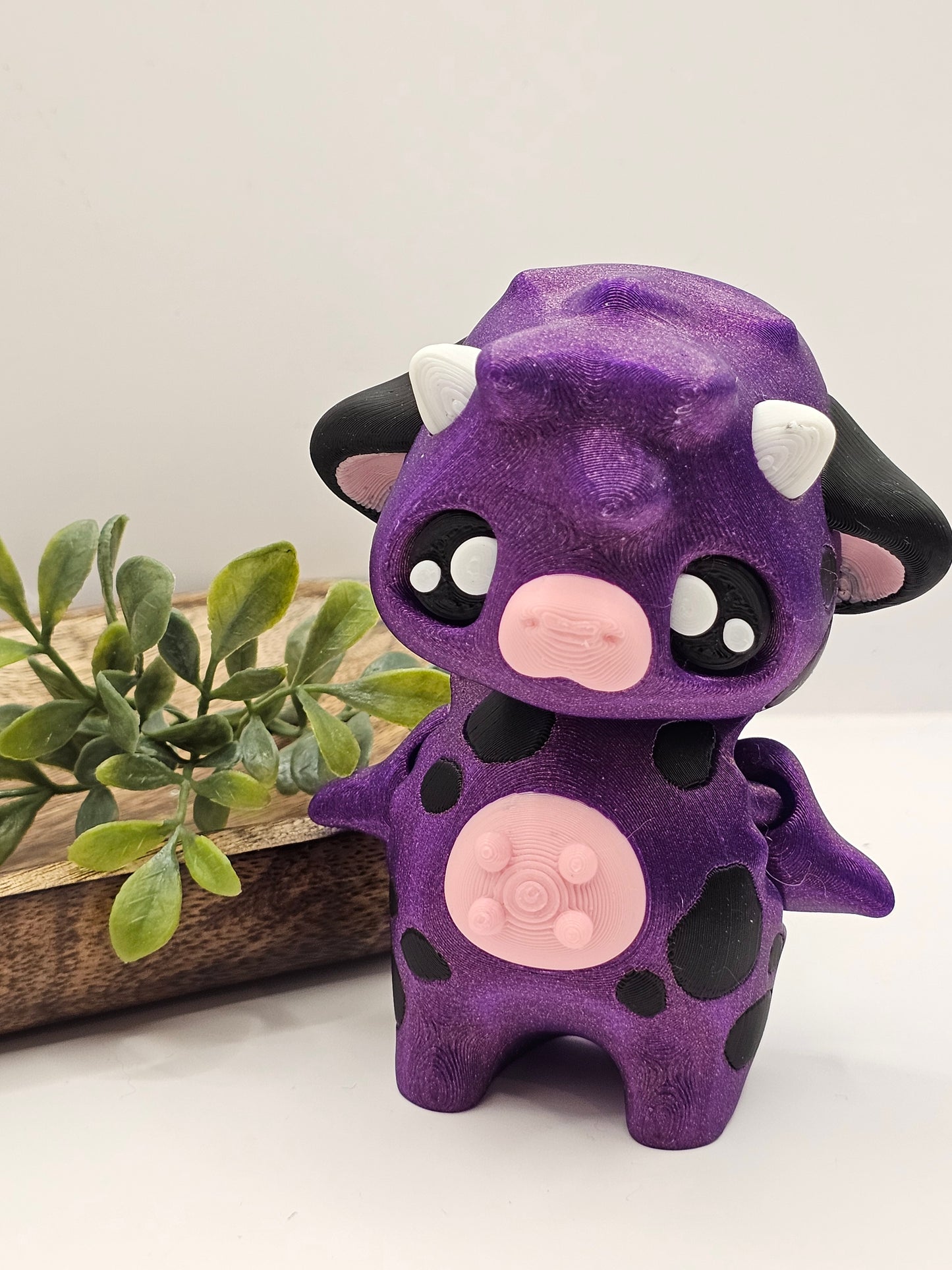 Highland Cow 3D Printed Articulating Figurines