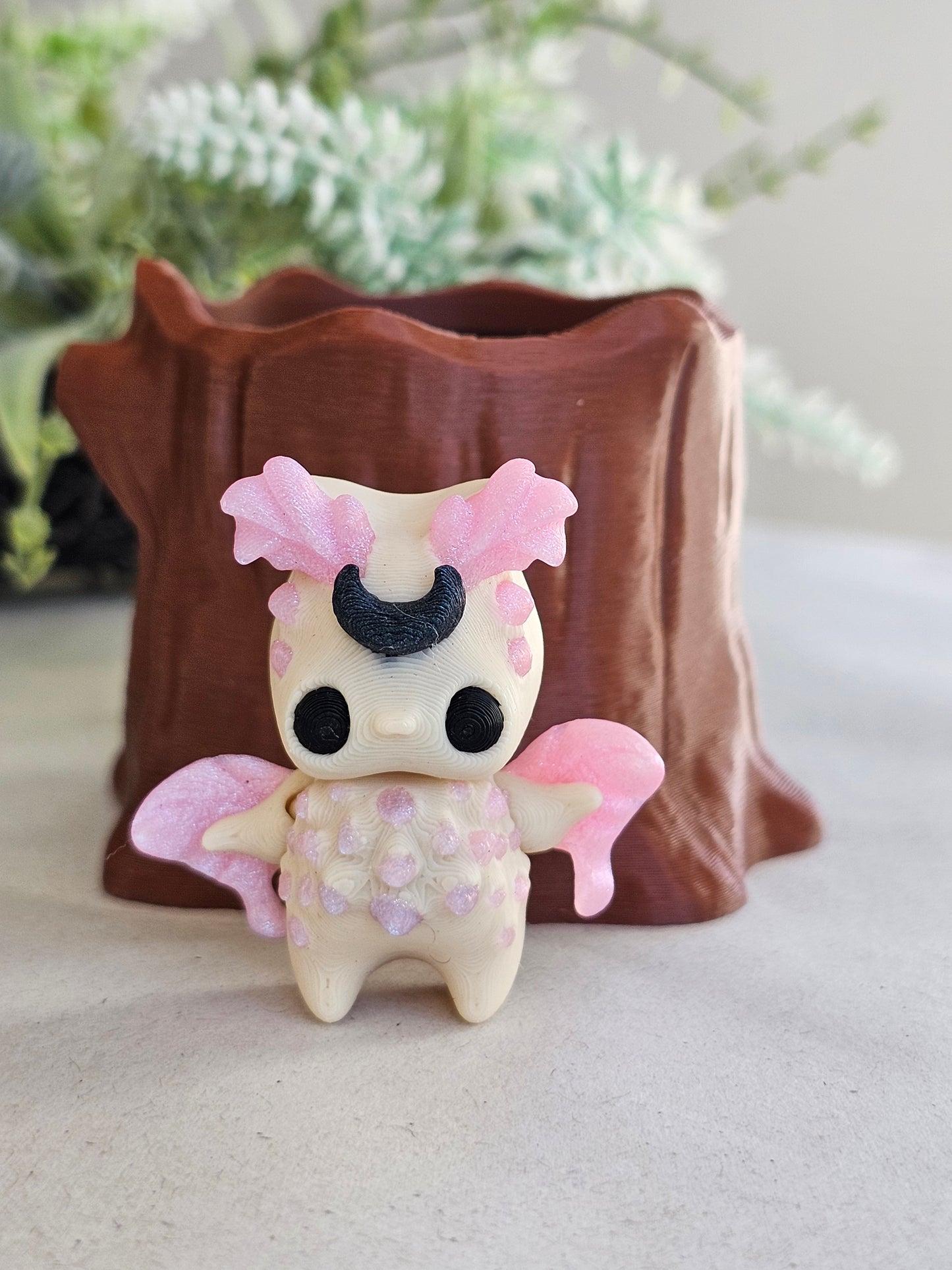 Mini Pixies Bat/Luna Moth/Deer/Mushroom- Layers In Green