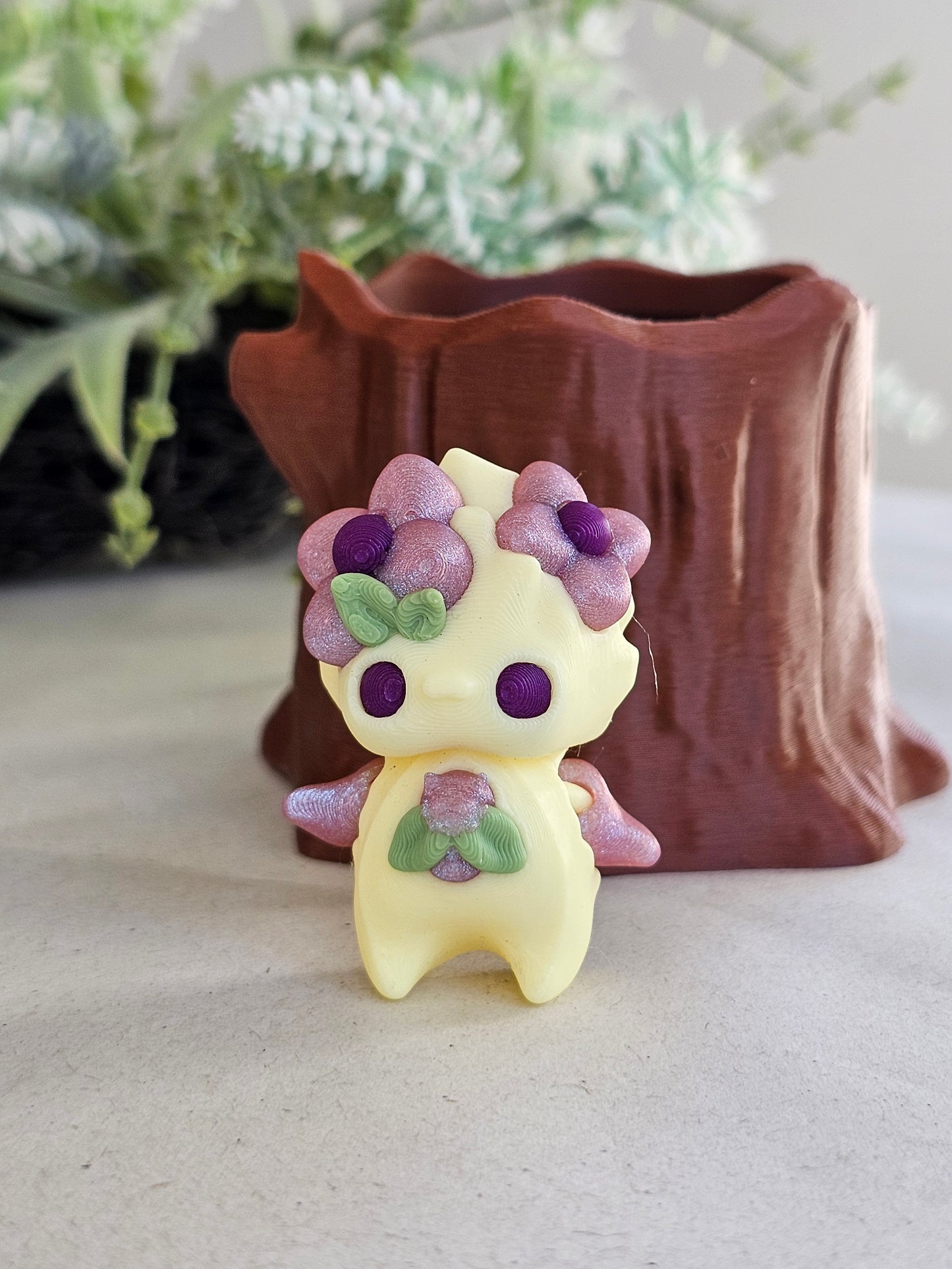 Mini Pixies Bat/Luna Moth/Deer/Mushroom- Layers In Green