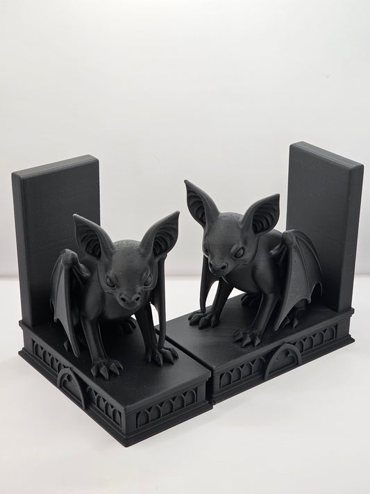 Gothic Bat Bookends