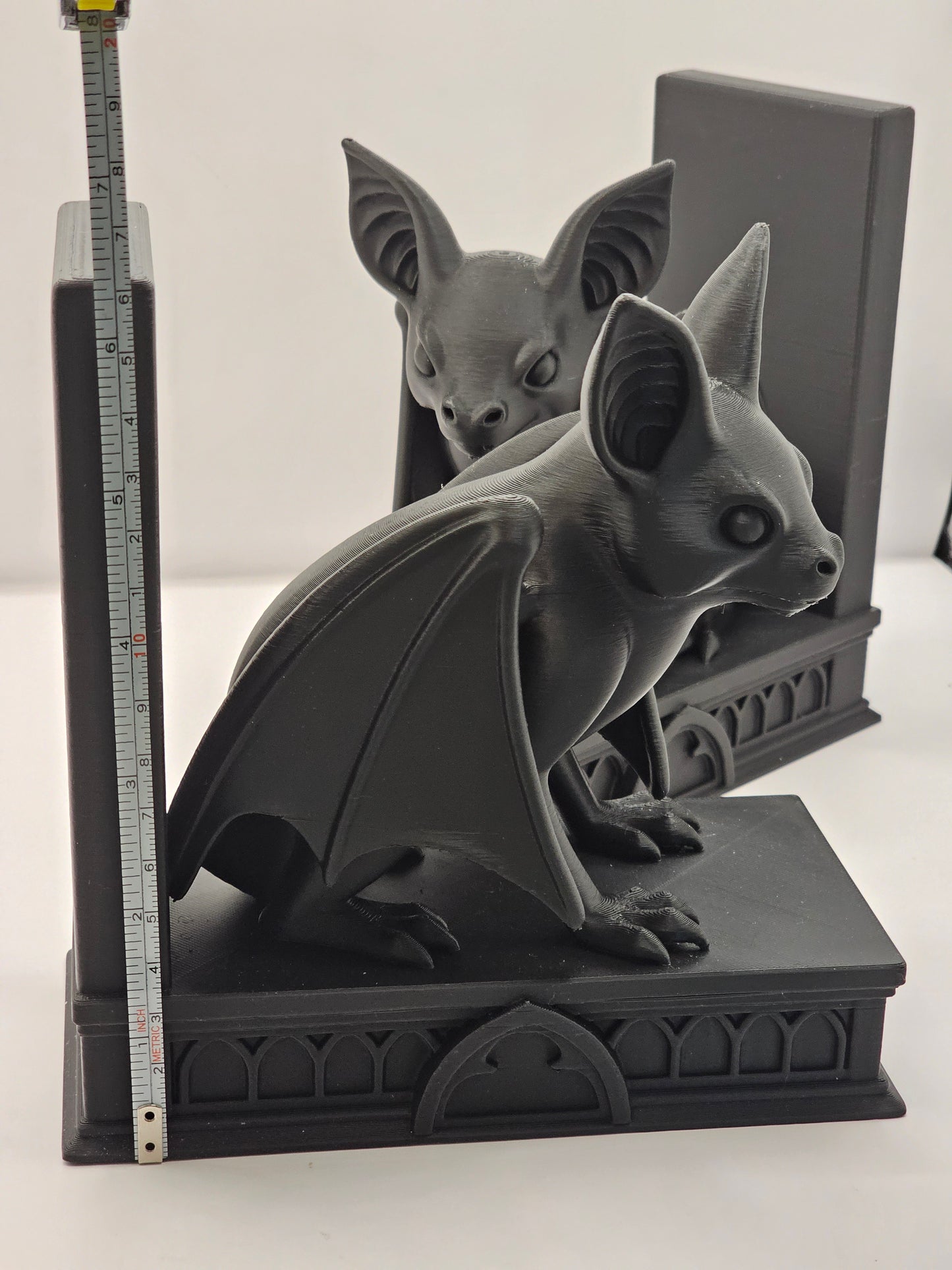 Gothic Bat Bookends