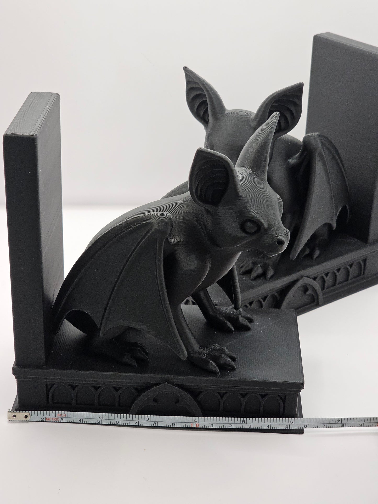Gothic Bat Bookends