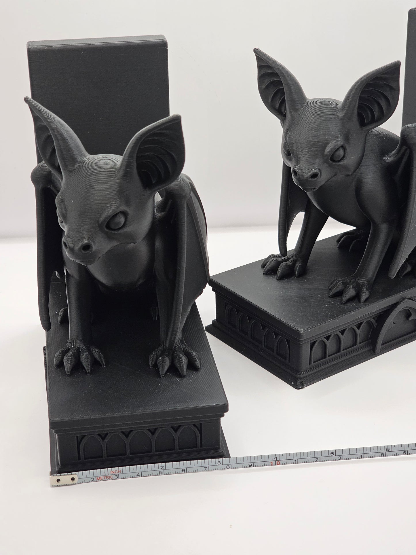 Gothic Bat Bookends