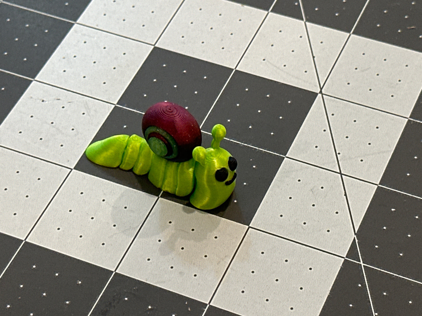 Bob the Snail 3D Printed Articulated Figurine