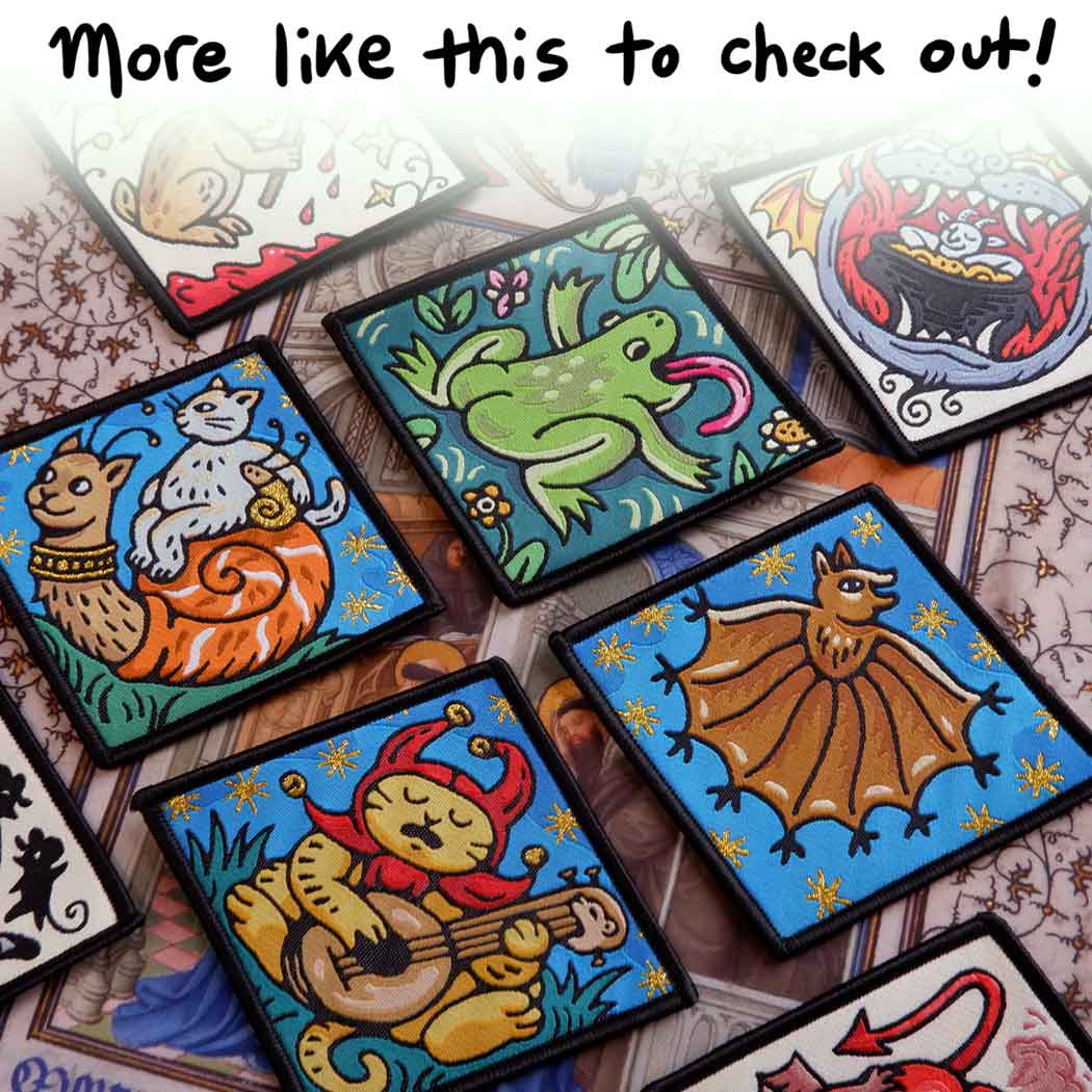 Fart Demon - Woven Patch